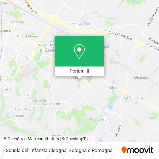 Mappa Scuola dell'Infanzia Cicogna