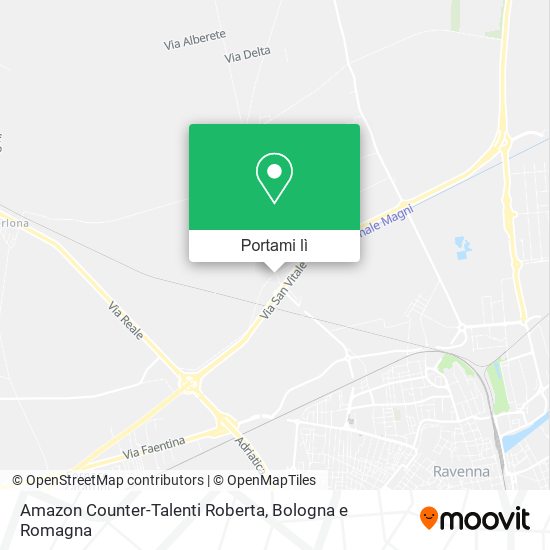 Mappa Amazon Counter-Talenti Roberta
