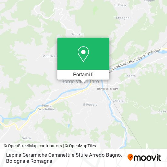 Mappa Lapina Ceramiche Caminetti e Stufe Arredo Bagno