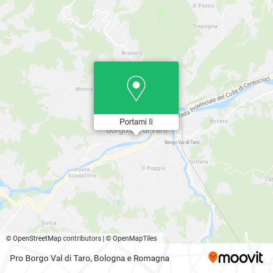 Mappa Pro Borgo Val di Taro
