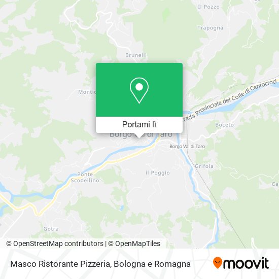 Mappa Masco Ristorante Pizzeria