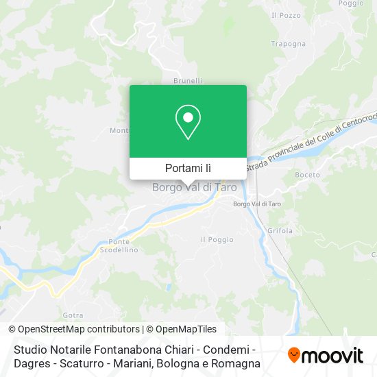 Mappa Studio Notarile Fontanabona Chiari - Condemi - Dagres - Scaturro - Mariani