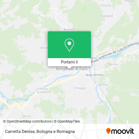 Mappa Carretta Denise