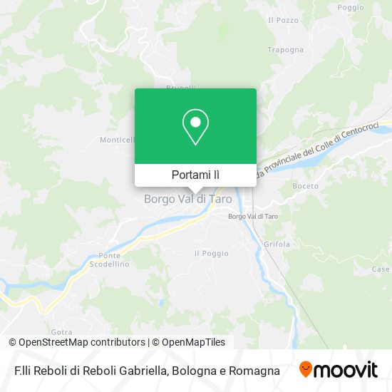 Mappa F.lli Reboli di Reboli Gabriella