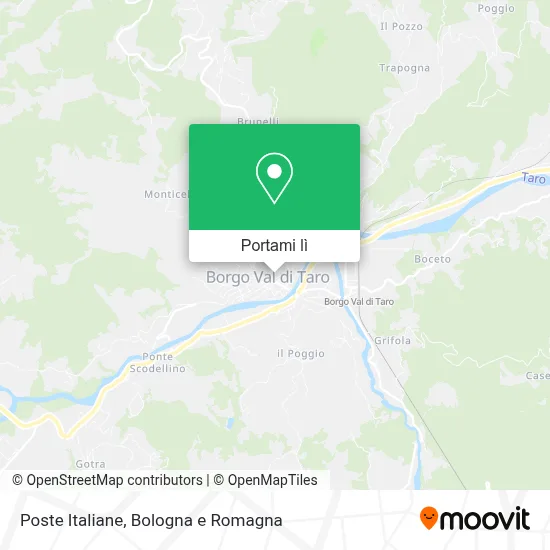 Mappa Poste Italiane