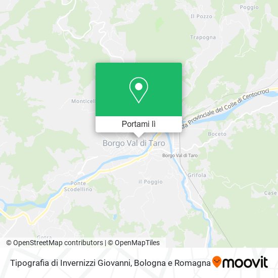 Mappa Tipografia di Invernizzi Giovanni