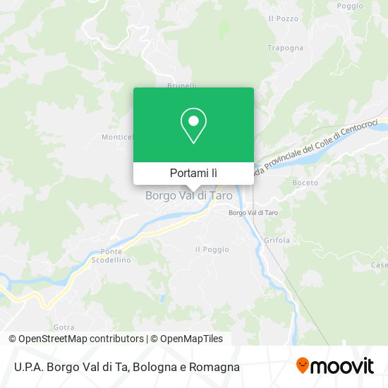 Mappa U.P.A. Borgo Val di Ta