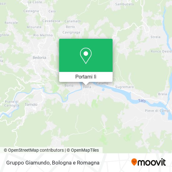 Mappa Gruppo Giamundo