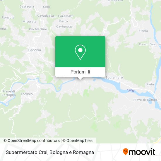 Mappa Supermercato Crai