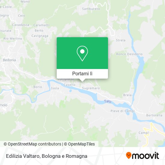 Mappa Edilizia Valtaro
