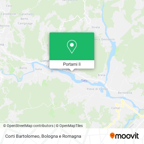 Mappa Corti Bartolomeo