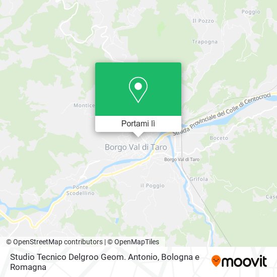 Mappa Studio Tecnico Delgroo Geom. Antonio