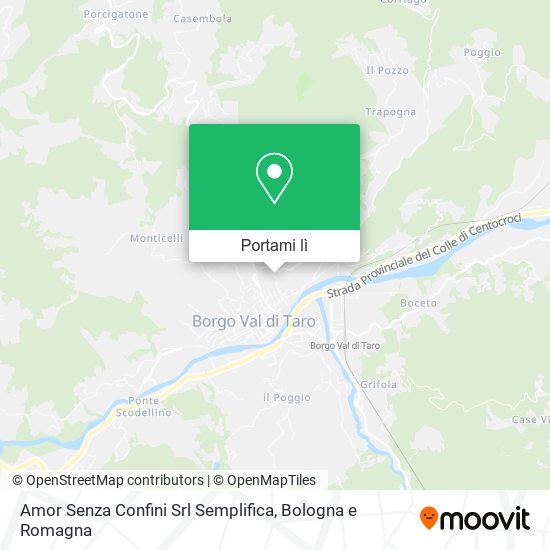 Mappa Amor Senza Confini Srl Semplifica
