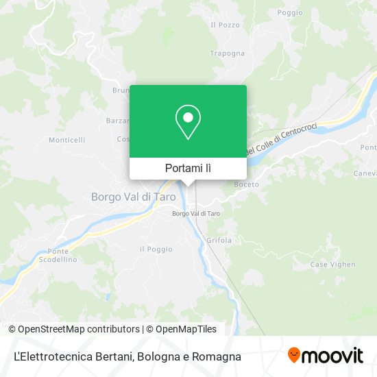 Mappa L'Elettrotecnica Bertani