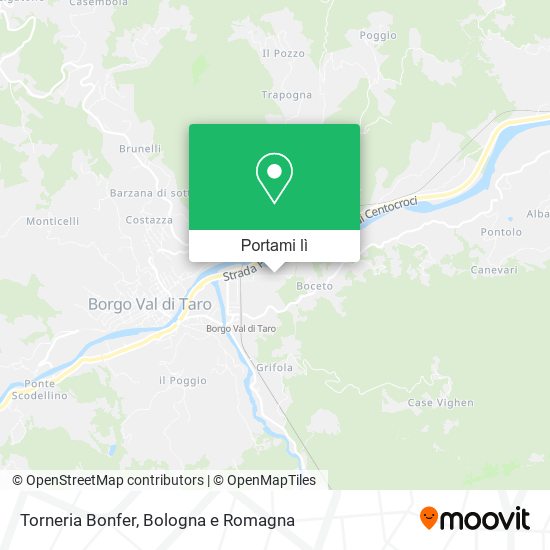 Mappa Torneria Bonfer