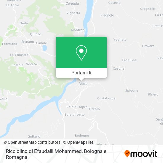 Mappa Ricciolino di Efaudaili Mohammed