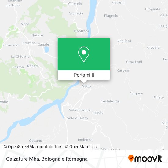 Mappa Calzature Mha