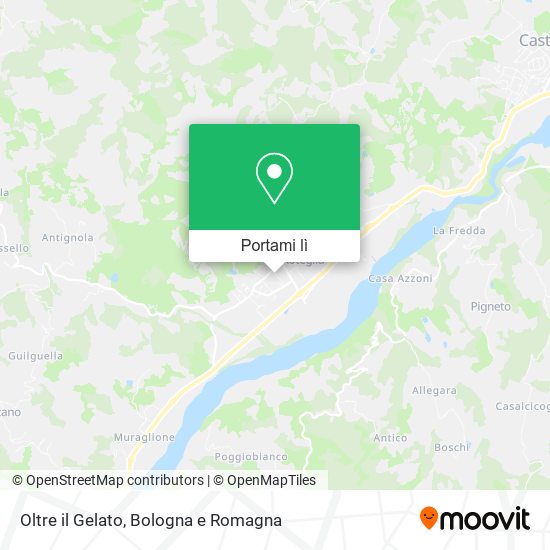 Mappa Oltre il Gelato