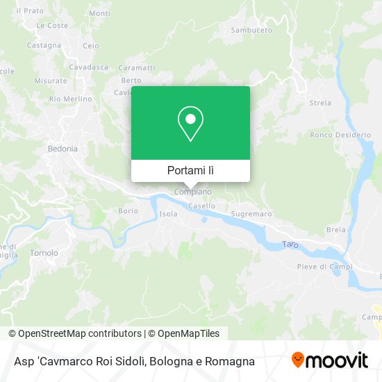 Mappa Asp 'Cavmarco Roi Sidolì
