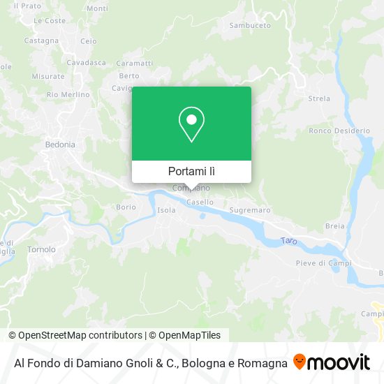 Mappa Al Fondo di Damiano Gnoli & C.