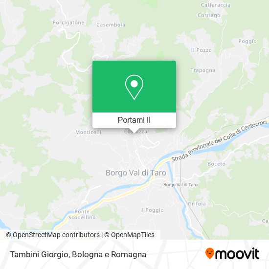 Mappa Tambini Giorgio