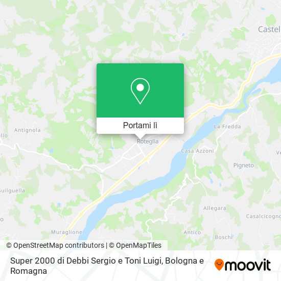 Mappa Super 2000 di Debbi Sergio e Toni Luigi