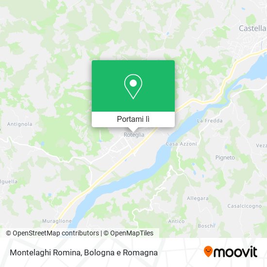 Mappa Montelaghi Romina