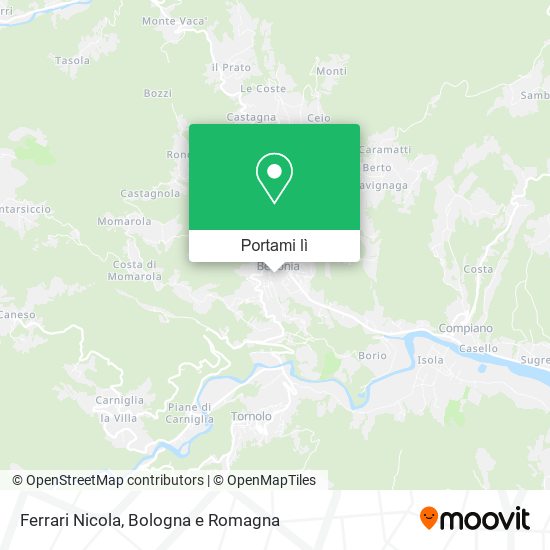 Mappa Ferrari Nicola