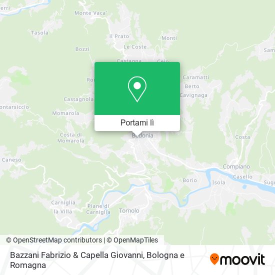 Mappa Bazzani Fabrizio & Capella Giovanni