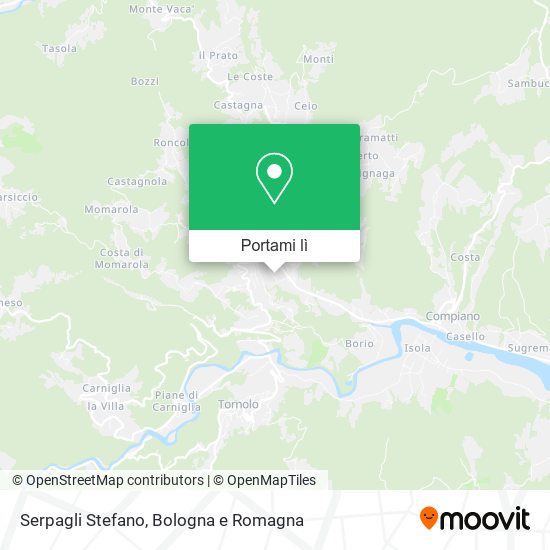 Mappa Serpagli Stefano
