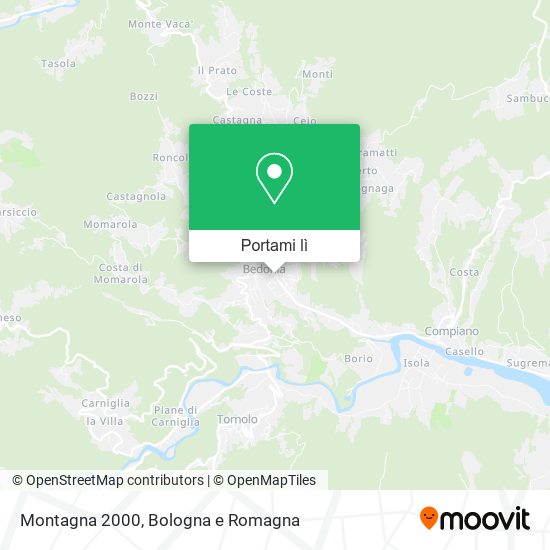 Mappa Montagna 2000