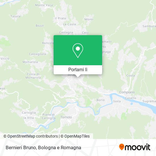 Mappa Bernieri Bruno