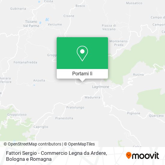 Mappa Fattori Sergio - Commercio Legna da Ardere