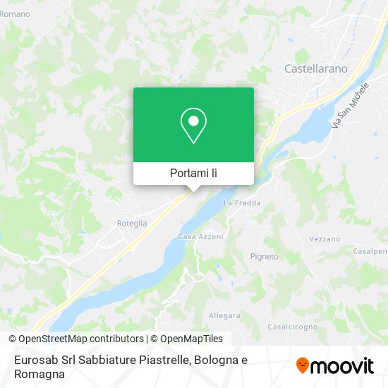 Mappa Eurosab Srl Sabbiature Piastrelle