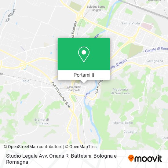 Mappa Studio Legale Avv. Oriana R. Battesini