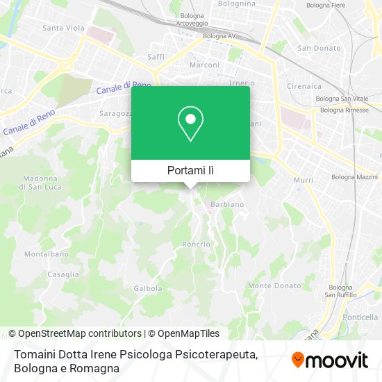 Mappa Tomaini Dotta Irene Psicologa Psicoterapeuta