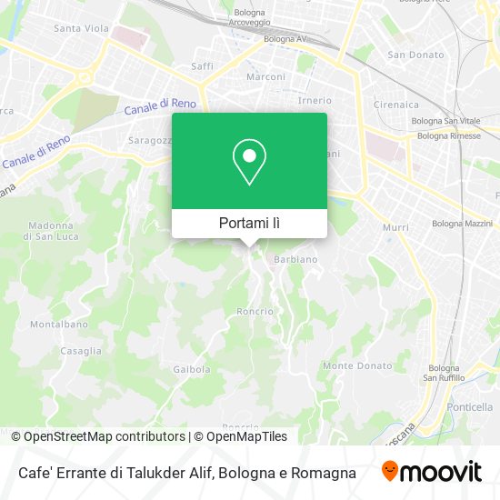 Mappa Cafe' Errante di Talukder Alif