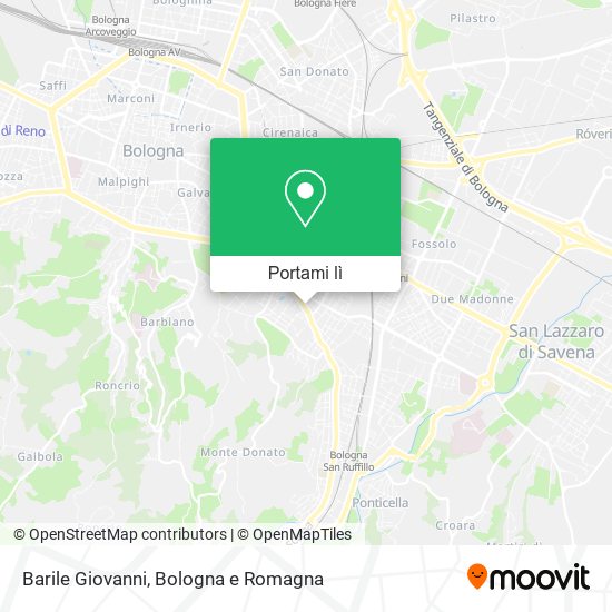 Mappa Barile Giovanni