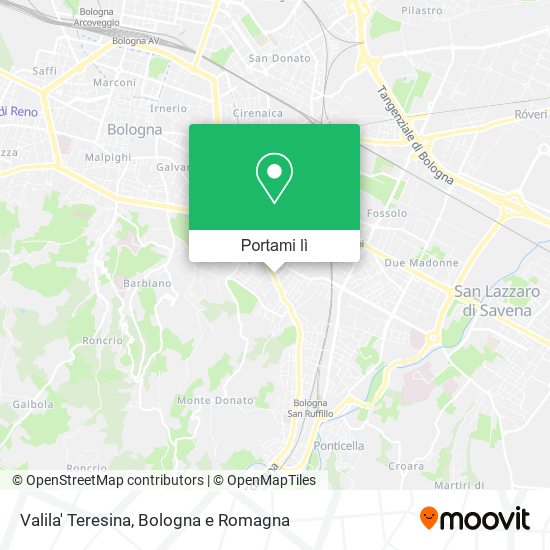 Mappa Valila' Teresina
