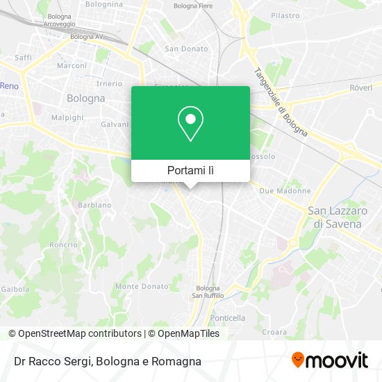 Mappa Dr Racco Sergi