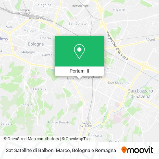 Mappa Sat Satellite di Balboni Marco