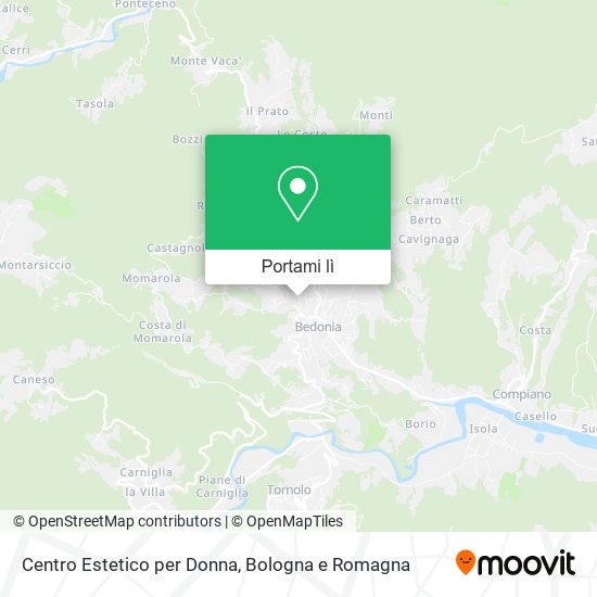 Mappa Centro Estetico per Donna