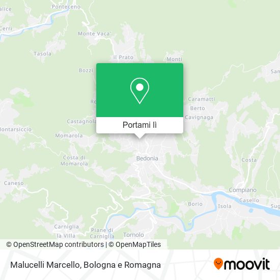 Mappa Malucelli Marcello