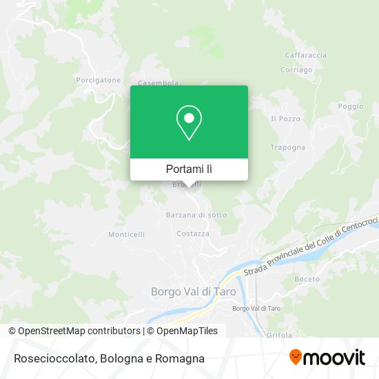 Mappa Rosecioccolato