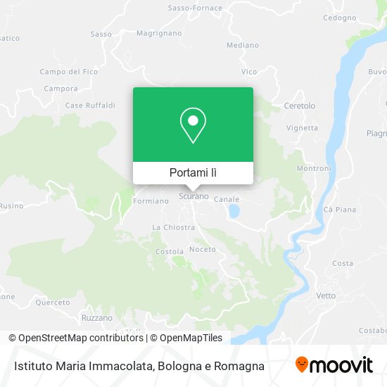 Mappa Istituto Maria Immacolata