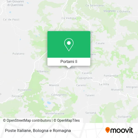 Mappa Poste Italiane