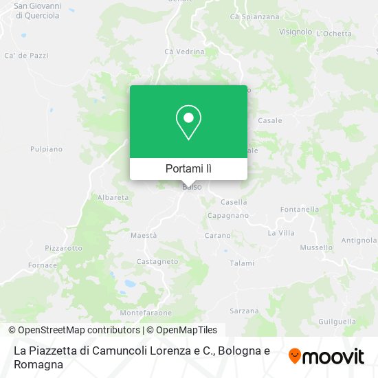 Mappa La Piazzetta di Camuncoli Lorenza e C.