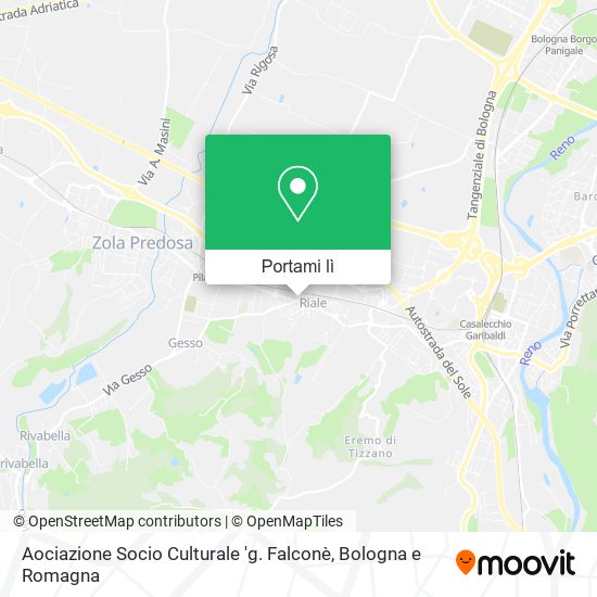Mappa Aociazione Socio Culturale 'g. Falconè