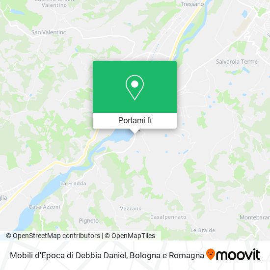 Mappa Mobili d'Epoca di Debbia Daniel