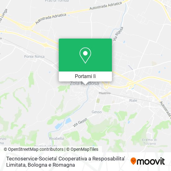 Mappa Tecnoservice-Societa' Cooperativa a Resposabilita' Limitata